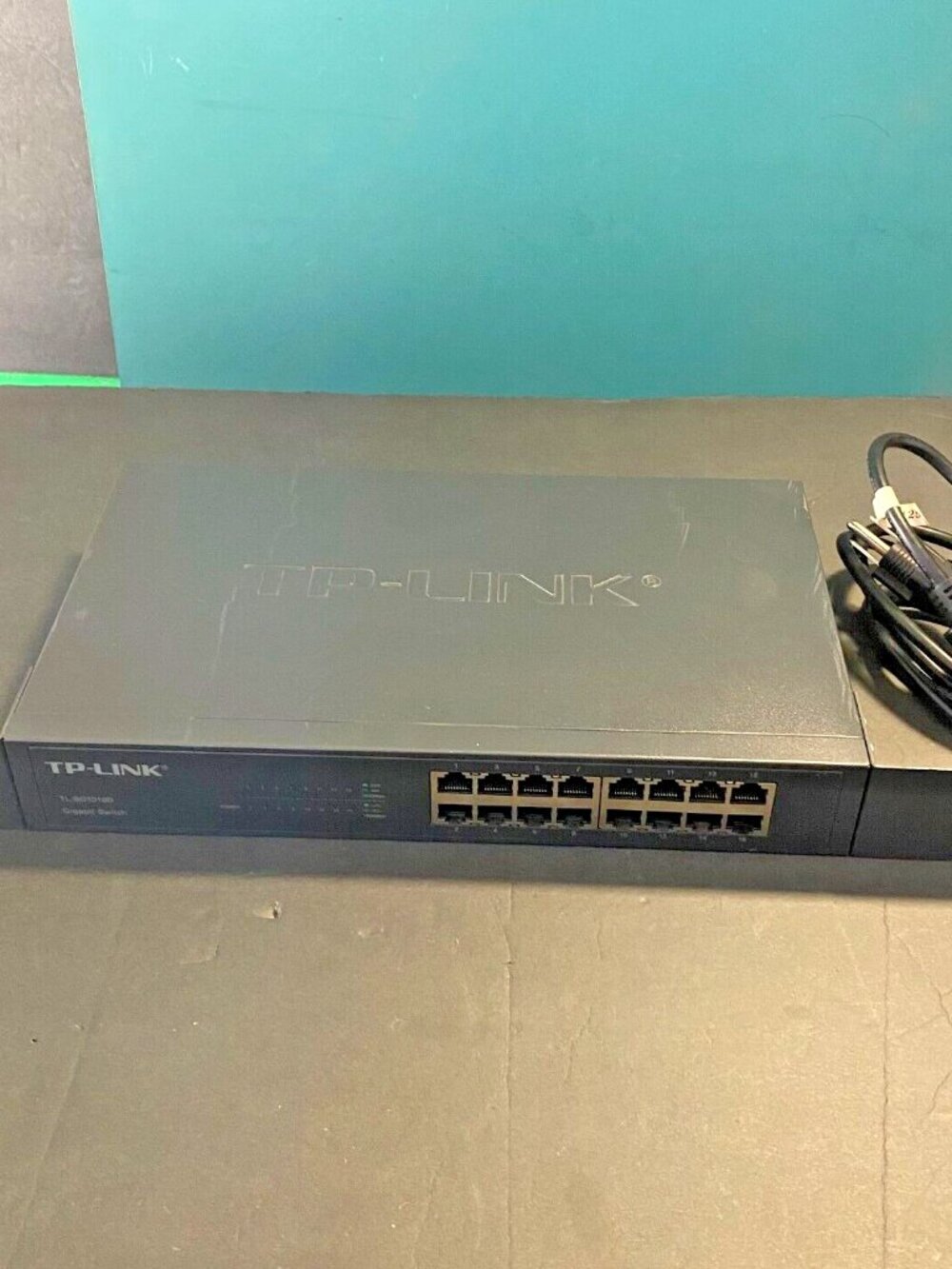 TP-Link TL-SG1016D 16-port 1000Mbps Unmanaged Gigabit Ethernet Switch TESTED